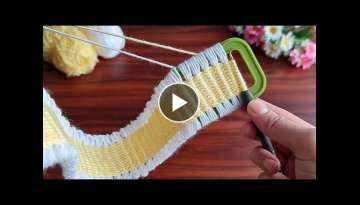 wow! super idea how to make eye catching crochet hair band - Super idea eye catching crochet hair...