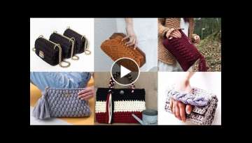 beautiful handmade crochet bag - purse crochet bags clutch design ideas 2022