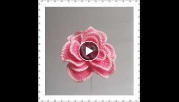 Crochet CAMELLIA Tutorial Crochet CAMELLIA Tutorial