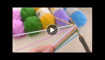 INCREDIBLE - MUY HERMOSO - You'll love this crochet idea - You can knit, you can sell as much as ...