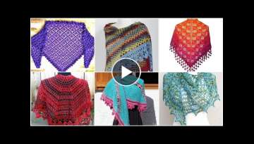 Unique and different styles Crochet Knitting Fancy WOMEN Shawl's Scarf Poncho Designe