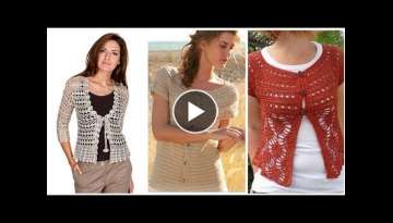 most Demanding crochet knitting Vest Jacket Designing Ideas