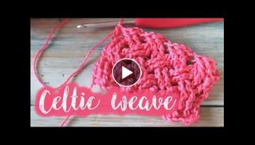 Celtic Weave Crochet Stitch