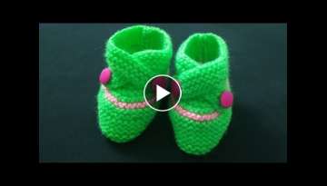 Knitting Beautifull BABY BOOTI (6-M to 1-Y) Design-276