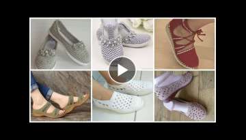 formal & casual wear''trendi Crochet 'knitting''shoes''sandal & pump Designes/unbelievable footwe...