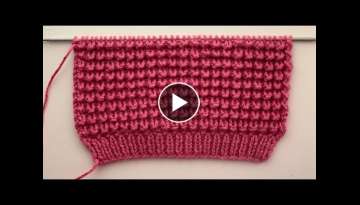 Easy Knitting Design/4 Rows Repeat Pattern