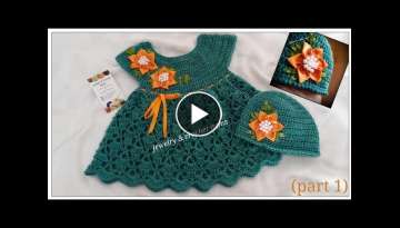Crochet Baby Dress Tutorial ( part 1)
